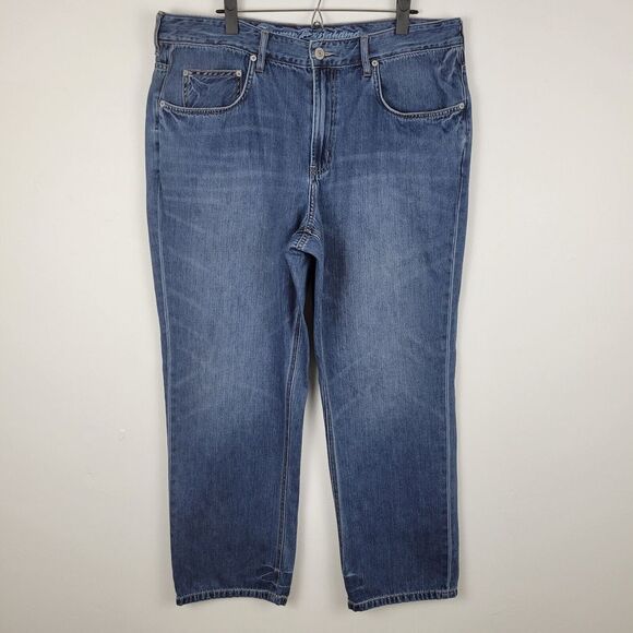 Tommy Bahama Other - Tommy Bahama Classic Fit Jeans Blue Mens 40 x 30 Measures 37 x 30 Cotton Tencel
